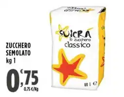 Rossotono Carrefour Zucchero semolato Suicra offerta