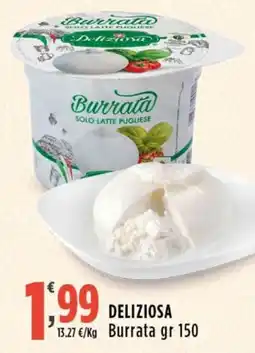 Rossotono Carrefour Deliziosa Burrata offerta