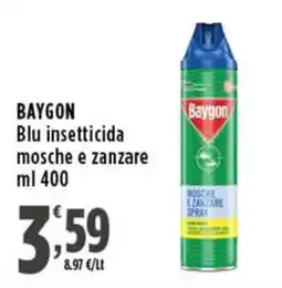 Rossotono Carrefour Baygon Blu insetticida offerta