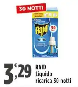 Rossotono Carrefour Raid Liquido offerta