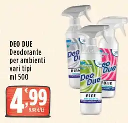 Rossotono Carrefour Deodorante per ambienti Deo Due offerta
