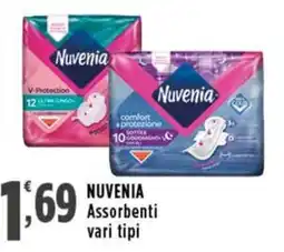 Rossotono Carrefour Nuvenia Assorbenti offerta