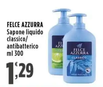 Rossotono Carrefour Felce Azzurra Sapone liquido classico offerta