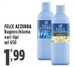 Rossotono Carrefour Felce Azzurra Bagnoschiuma offerta