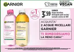 Rossotono Carrefour Acqua micellare Garnier offerta