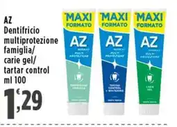 Rossotono Carrefour Dentifricio multiprotezione famiglia offerta