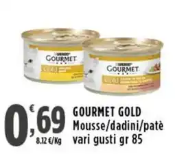 Rossotono Carrefour Gourmet Gold Mousse/dadini/patè offerta