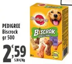 Rossotono Carrefour Pedigree Biscrock Original offerta