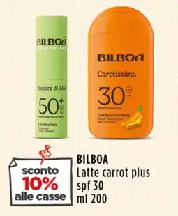 Rossotono Carrefour Bilboa latte carrot plus offerta