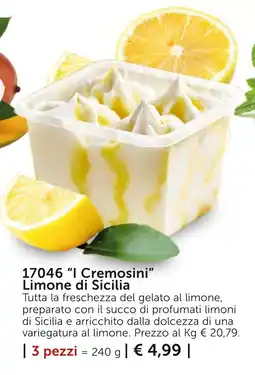 Bofrost I Cremosini Limone di Sicilia offerta