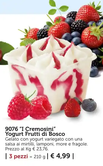 I Cremosini Yogurt Frutti di Bosco