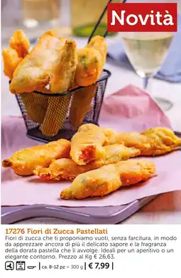 Bofrost Fiori di Zucca Pastellati offerta
