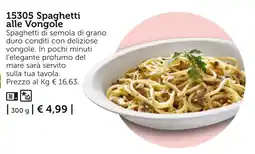 Bofrost Spaghetti alle Vongole offerta