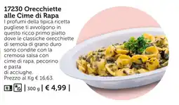 Bofrost Orecchiette alle Cime di Rapa offerta
