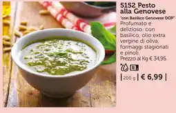Bofrost Pesto alla Genovese con Basilico Genovese DOP offerta
