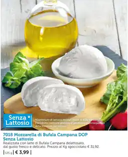 Bofrost Mozzarella di Bufala Campana DOP Senza Lattosio offerta