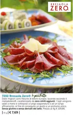 Bofrost Bresaola Zero offerta