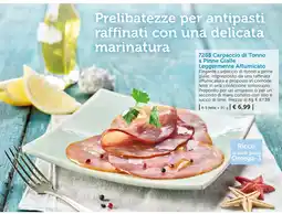 Bofrost Carpaccio di Tonno a Pinne Gialle Leggermente Affumicato offerta