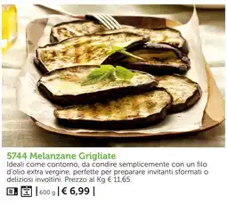 Bofrost Melanzane Grigliate offerta