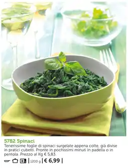 Bofrost Spinaci offerta