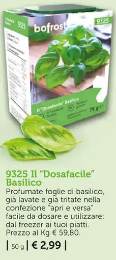 Bofrost Il "Dosafacile" Basilico offerta