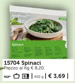 Bofrost bofrost Spinaci offerta