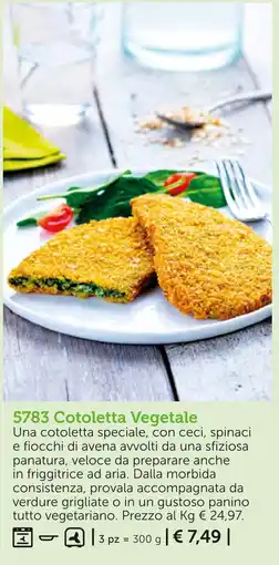 Bofrost Cotoletta Vegetale offerta