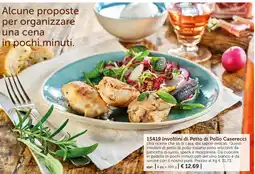 Bofrost Involtini di Petto di Pollo Caserecci offerta
