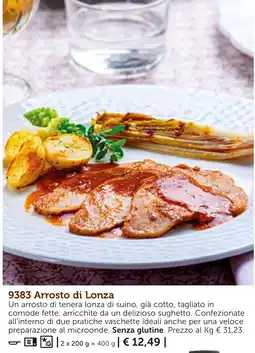 Bofrost Arrosto di Lonza offerta