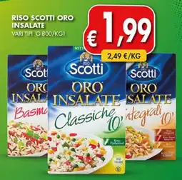 Superstore Coal Scotti Riso Oro Insalate Classiche offerta