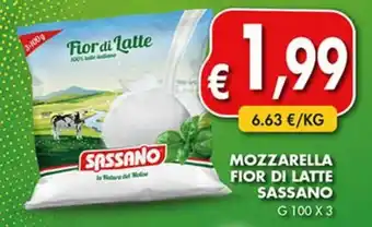 Mozzarella fior di latte Sassano