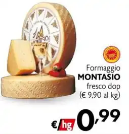 Maxi Family Formaggio Montasio fresco dop offerta