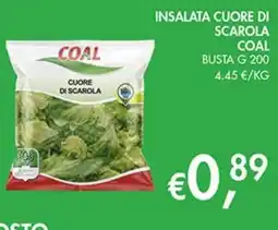 Superstore Coal Insalata cuore di scarola Coal offerta