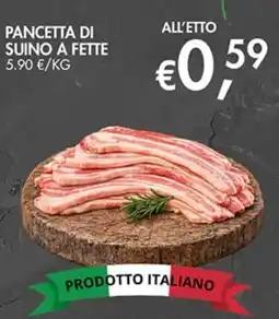 Superstore Coal Pancetta di suino a fette offerta