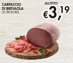 Superstore Coal Carpaccio di bresaola offerta