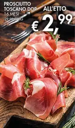 Superstore Coal Prosciutto Toscano DOP offerta