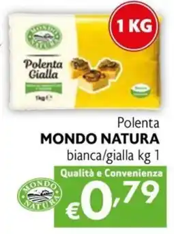 Maxi Family Polenta Mondo Natura bianca/gialla offerta
