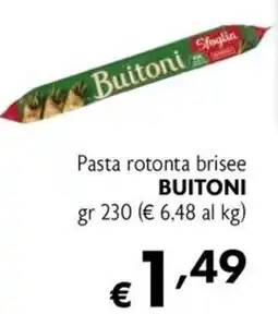 Maxi Family Pasta rotonta brisee Buitoni offerta