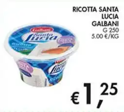 Superstore Coal Ricotta Santa Lucia Galbani offerta