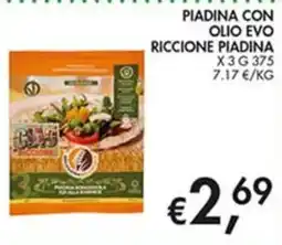 Superstore Coal Piadina con olio evo Riccione Piadina offerta