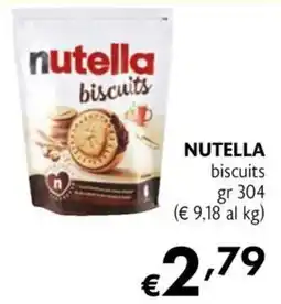 Maxi Family Nutella biscuits offerta