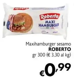 Maxi Family Maxihamburger sesamo ROBERTO offerta