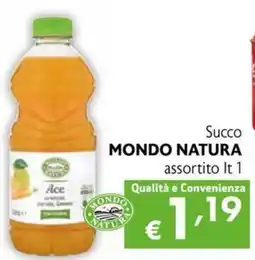 Maxi Family Succo MONDO NATURA assortito offerta