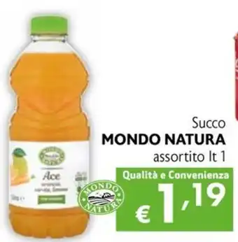 Succo MONDO NATURA assortito
