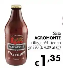 Maxi Family Salsa Agromonte ciliegino offerta