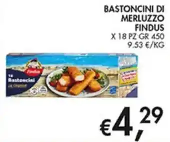 Bastoncini di merluzzo Findus