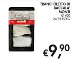 Superstore Coal Tranci filetto di baccalà Monti offerta