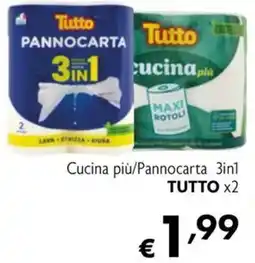 Maxi Family Cucina più/Pannocarta 3in1 TUTTO offerta