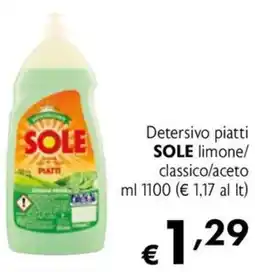 Maxi Family Detersivo piatti SOLE offerta