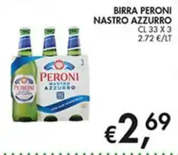 Superstore Coal Peroni Nastro Azzurro offerta